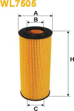 WIX Filters WL7505 - Filtru ulei aaoparts.ro