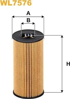 WIX Filters WL7576 - Filtru ulei aaoparts.ro