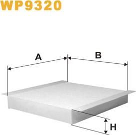 WIX Filters WP9320 - Filtru, aer habitaclu aaoparts.ro