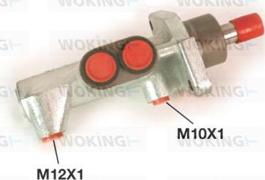 Woking C1022.41 - Pompa centrala, frana aaoparts.ro