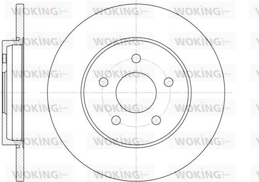 ATE 24.0112-0154.1 - Disc frana aaoparts.ro