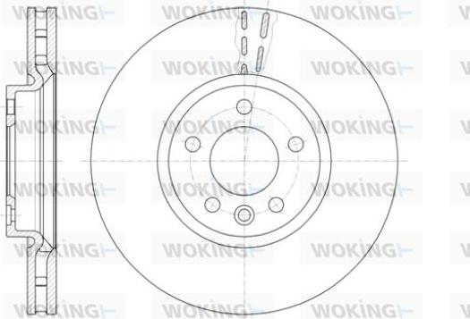 Delphi BG9106 - Disc frana aaoparts.ro