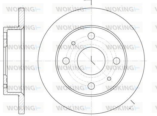 ACKOJA A55-40001 - Disc frana aaoparts.ro