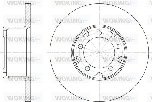 TRW DF1577 - Disc frana aaoparts.ro