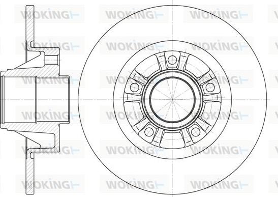 TRW DF4273BS - Disc frana aaoparts.ro