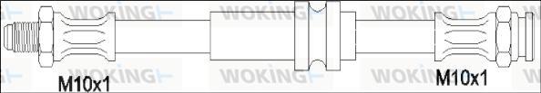 Woking G1903.23 - Furtun frana aaoparts.ro