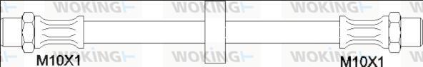 Woking G1921.00 - Furtun frana aaoparts.ro