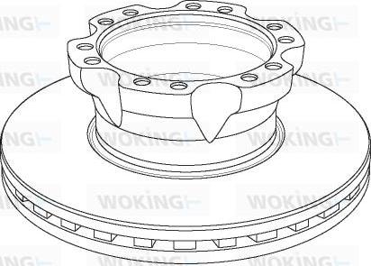 SogefiPro 215095 - Disc frana aaoparts.ro