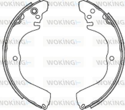 Woking Z4233.00 - Sabot frana aaoparts.ro