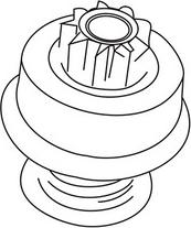 WXQP 450093 - Pinion electromotor aaoparts.ro