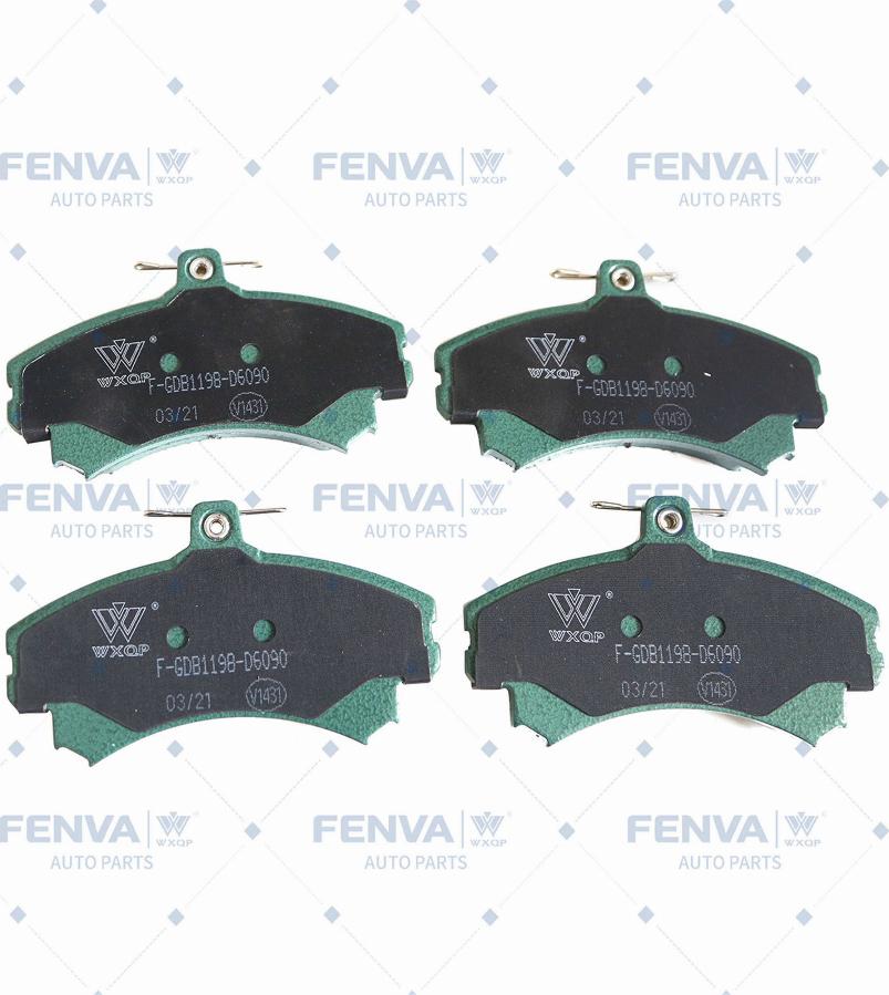 WXQP 40809 - Set placute frana,frana disc aaoparts.ro