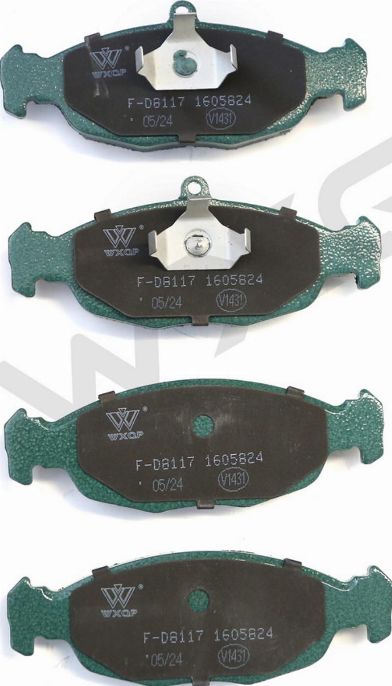 WXQP 541047 - Set placute frana,frana disc aaoparts.ro