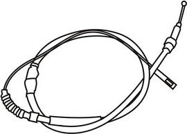 WXQP 140697 - Cablu, frana de parcare aaoparts.ro