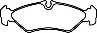WXQP 140637 - Set placute frana,frana disc aaoparts.ro