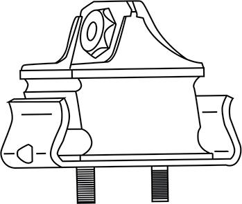 WXQP 180589 - Suport motor aaoparts.ro