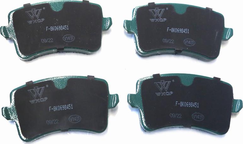 WXQP 340225 - Set placute frana,frana disc aaoparts.ro