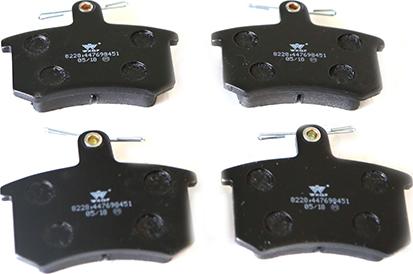 WXQP 341229 - Set placute frana,frana disc aaoparts.ro