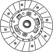 WXQP 361445 - Disc ambreiaj aaoparts.ro