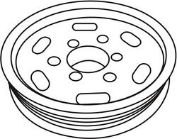 WXQP 361621 - Fulie, pompa servo aaoparts.ro