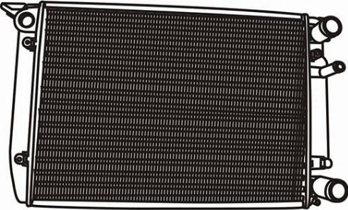 WXQP 320153 - Radiator, racire motor aaoparts.ro