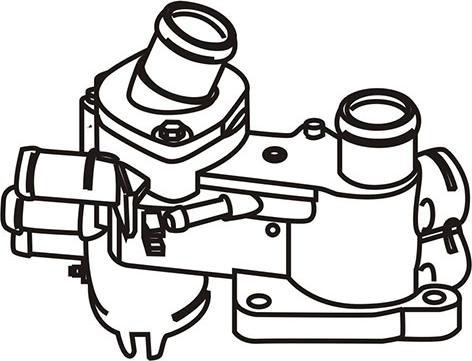WXQP 320305 - Termostat,lichid racire aaoparts.ro