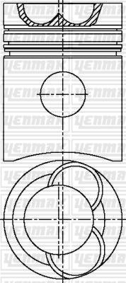 Yenmak 31-04075-000 - Piston aaoparts.ro