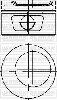 Yenmak 31-04209-000 - Piston aaoparts.ro