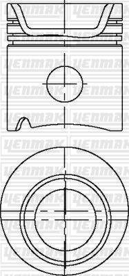 Yenmak 31-03574-000 - Piston aaoparts.ro