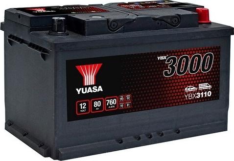 Yuasa YBX3110 - Baterie de pornire aaoparts.ro