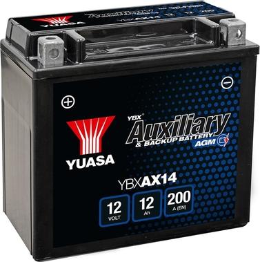 Yuasa YBXAX14 - Baterie de pornire aaoparts.ro