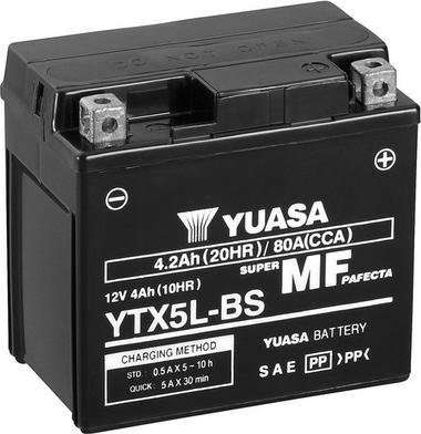Yuasa YTX5L-BS - Baterie de pornire aaoparts.ro