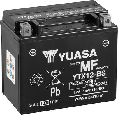 Yuasa YTX12-BS - Baterie de pornire aaoparts.ro
