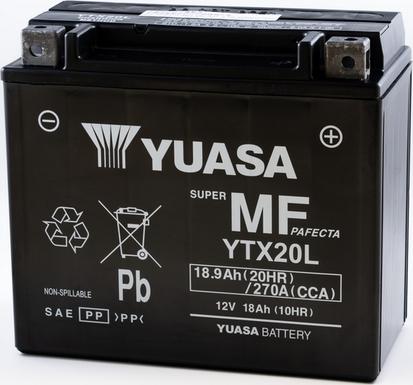 Yuasa YTX20L - Baterie de pornire aaoparts.ro