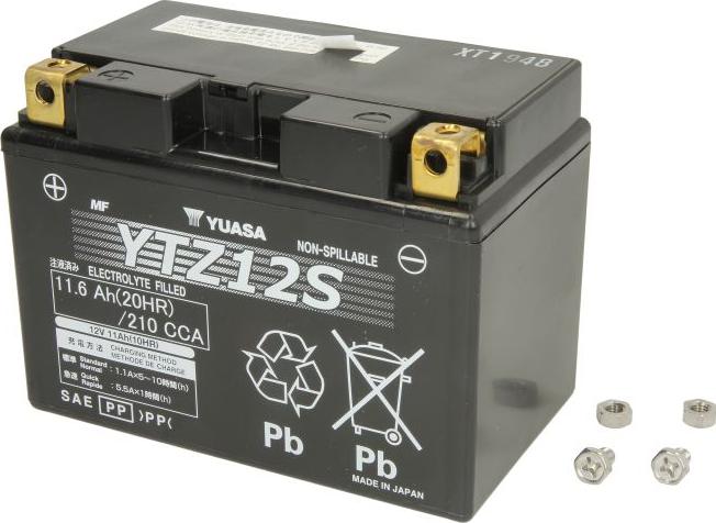 Yuasa YTZ12S - Baterie de pornire aaoparts.ro