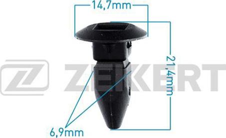 Zekkert BE-1918 - Clips, acoperire decorativa si protectie aaoparts.ro