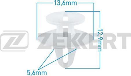 Zekkert BE-1620 - Clips, acoperire decorativa si protectie aaoparts.ro