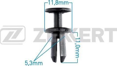 Zekkert BE-1386 - Clips, acoperire decorativa si protectie aaoparts.ro