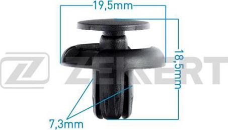 Zekkert BE-1709 - Clips, acoperire decorativa si protectie aaoparts.ro