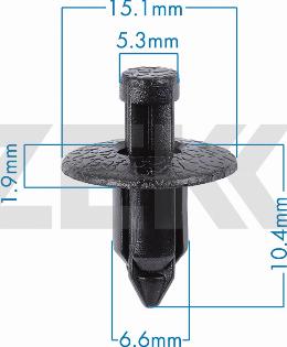 Zekkert BE-3750 - Clips, acoperire decorativa si protectie aaoparts.ro