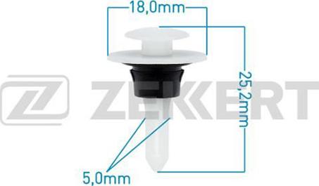 Zekkert BE-2922 - Clips, acoperire decorativa si protectie aaoparts.ro