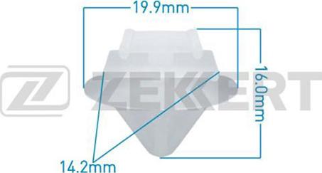 Zekkert BE2407 - Clips, acoperire decorativa si protectie aaoparts.ro