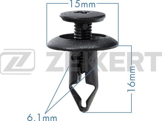 Zekkert BE-2881 - Clips, acoperire decorativa si protectie aaoparts.ro