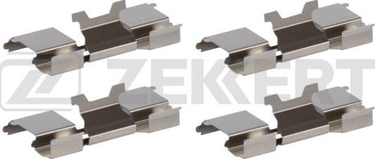 Zekkert BR-1486 - Set accesorii, placute frana aaoparts.ro