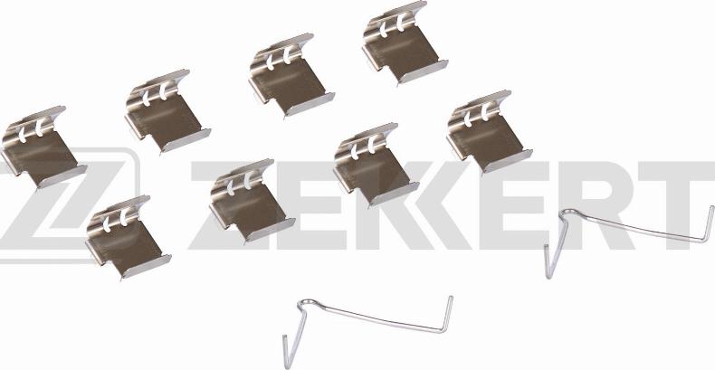 Zekkert BR-1470 - Set accesorii, placute frana aaoparts.ro