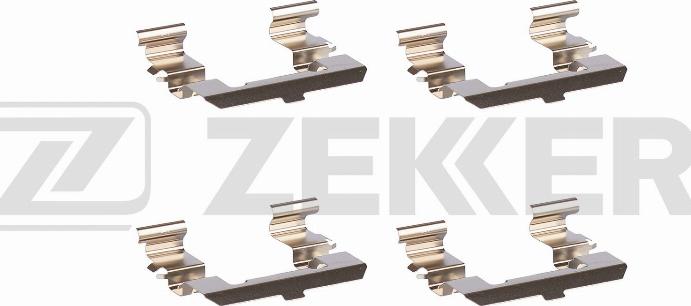 Zekkert BR-3284 - Set accesorii, placute frana aaoparts.ro