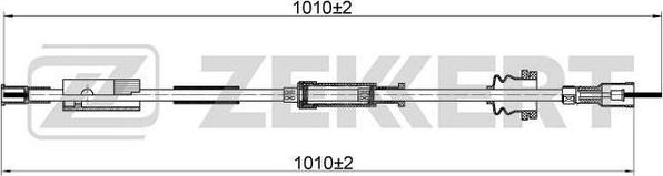 Zekkert BZ-1027 - Arbore tahometru aaoparts.ro