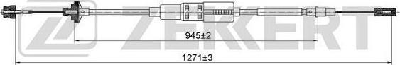 Zekkert BZ-1227 - Cablu ambreiaj aaoparts.ro