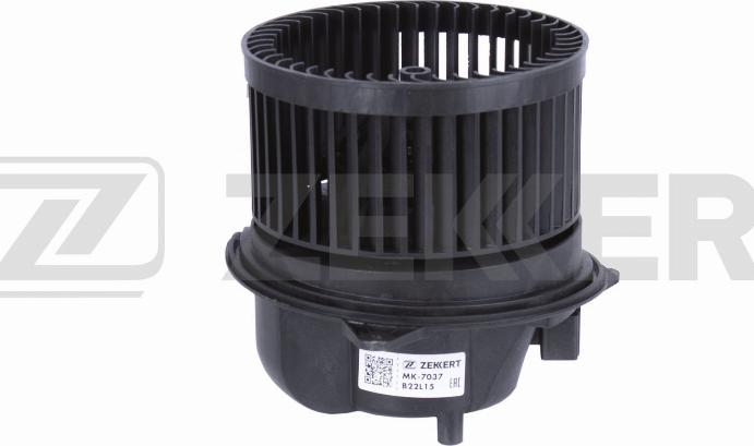 Zekkert MK-7037 - Ventilator, habitaclu aaoparts.ro