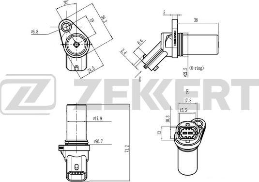 Zekkert SE-4079 - Senzor impulsuri, arbore cotit aaoparts.ro