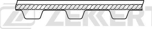 Zekkert ZR-1018 - Curea de distributie aaoparts.ro